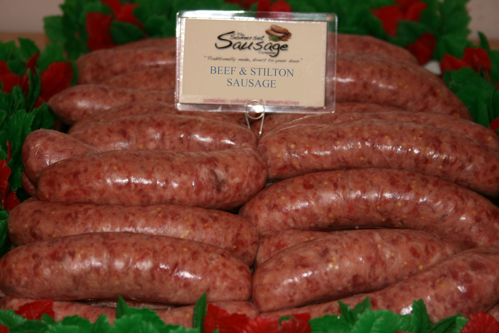 Beef & Stilton Sausage 